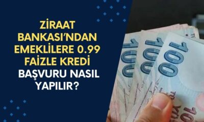 Ziraat Bankası, emeklilere 0.99 faizle kredi vermeyi teklif etti! Emekliler nasıl para alabilir?