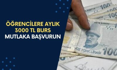 Öğrencilere Aylık 3000 TL Burs! Okulların Açılmasına Sayılı Günler Kala Müjdeli Haber