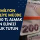 15 Milyon Emekliye Müjdeli haber! 100.000 TL ödeme almak elinizi çabuk tutsanız iyi olur