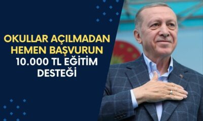 Okullar Açılmadan Hemen Başvurun! 10.000 TL Eğitim Desteği Aileleri Rahatlatıyor!