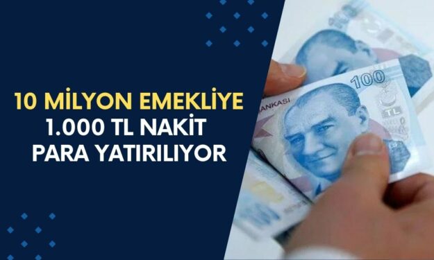 10 Milyon Emekli İçin 1.000 TL Ek Kaynak Ayalarlandı! Paranızı Çekebilirsiniz