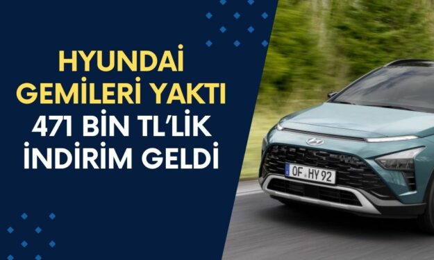 Hyundai Gemileri Yaktı! Ağustos'ta Bayon’a 471 Bin TL’lik İndirim Geldi!