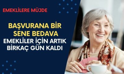 Başvurursanız bir sene ücret ödemeyeceksiniz: Emekliler için artık birkaç gün kaldı