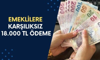 SSK, Bağkur, Emekli Sandığı Emeklilerine Açıldı! Karşılıksız 18.000 TL Ödeme!