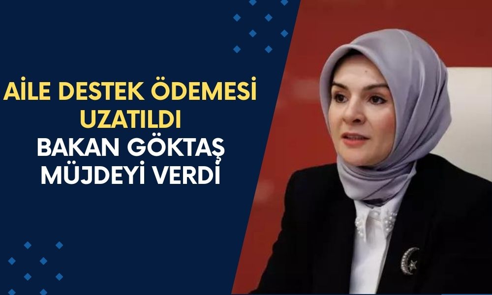 Aile Destek Ödemesinde UZATILDI! Her Ay Verilecek…