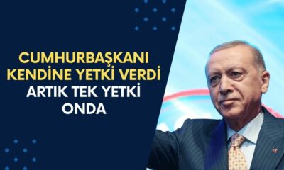 Cumhurbaşkanına Yeni Süper Yetki! Tek Yetkili Artık Cumhurbaşkanı!