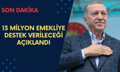 13 Milyon Emeklinin Beklediği Haber Nihayet Geldi! Emekliye Destek Verileceği Açıklandı