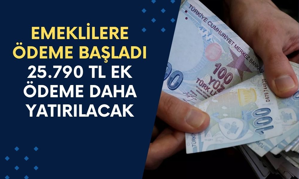 Denizbank Emeklinin Yüreğine Su Serpti! SSK, Bağ-Kur Emeklilerine 25.790 TL Ek Ödeme Yatırılacak