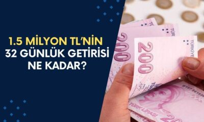 1.5 Milyon TL’nin 32 Günlük Getirisi Ne Kadar? Ağustos Ayında Bankaların Mevduat Faizleri Şahlandı!