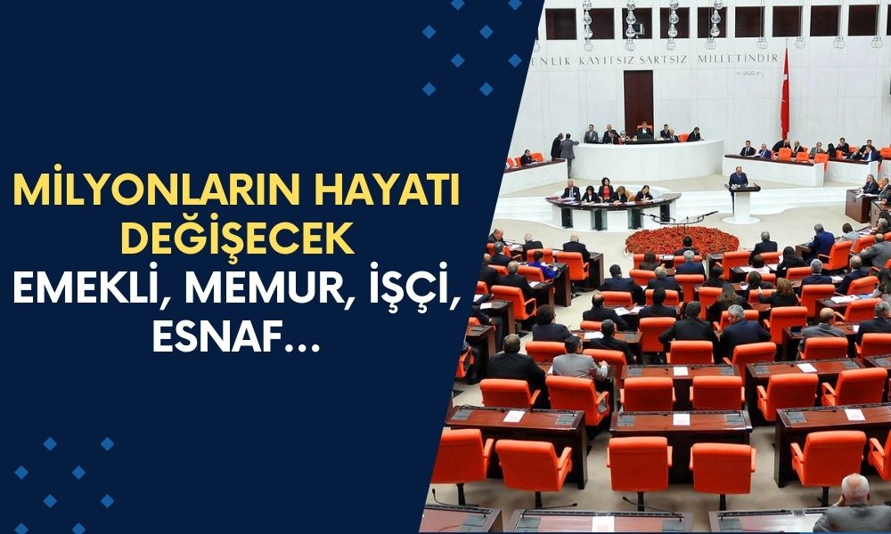 Milyonların Hayatı Etkilenecek! Yeni Dönem Gümbür Gümbür Başlayacak! Emekli, Memur, İşçi, Esnaf...