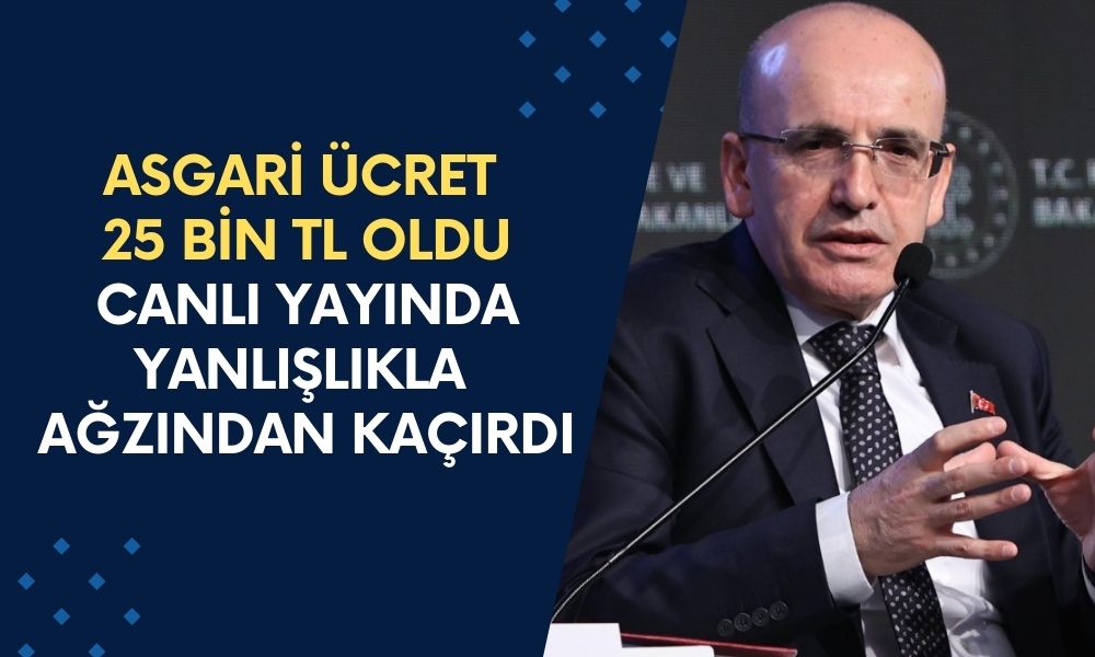 Yeni asgari ücret 25 Bin TL oldu! Canlı yayında yanlışlıkla ağzından kaçırdı