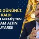 İslam Memiş GRAM ALTIN Yatırımcısına Seslendi: Son 2 Gününüz Kaldı!