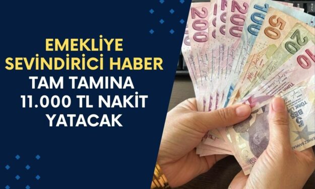 12 Milyon 450 Bin Emekliye Duyuru Geldi! SSK Emeklisine 11000 TL Ödeme O Tarihte Yatacak