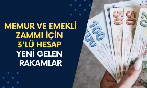 Memur ve emekli zammı için 3'lü hesap: İşte SSK, Bağ-Kur emeklilerine maaş zammı için yeni gelen rakamlar