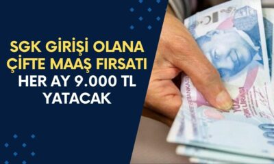 SGK Girişi Olan Herkes 9.000 TL Ek Maaş Almaya Hak Kazanıyor! Kadın-Erkek Ayrımı Yapılmadan Verilecek!