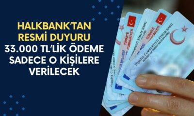 Halkbank'tan Resmi Duyuru! TC Kimlik Numarasının Sonu 0-2-4-6-8 Olanlar 33.000 TL Nakit Alacak