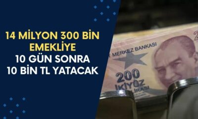 14 MiLYON 300 BİN emekliye müjdeli haber! 10 gün içinde hesabınıza 10 bin TL yatacak!