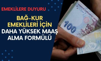 BAĞ-KUR emeklileri için DAHA YÜKSEK maaş alma formülü duyuruldu