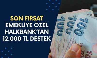 SON FIRSAT! Halkbank'tan Emeklilere 12.000 TL Nakit Promosyon! Başvuru İçin Sadece Günler Kaldı!