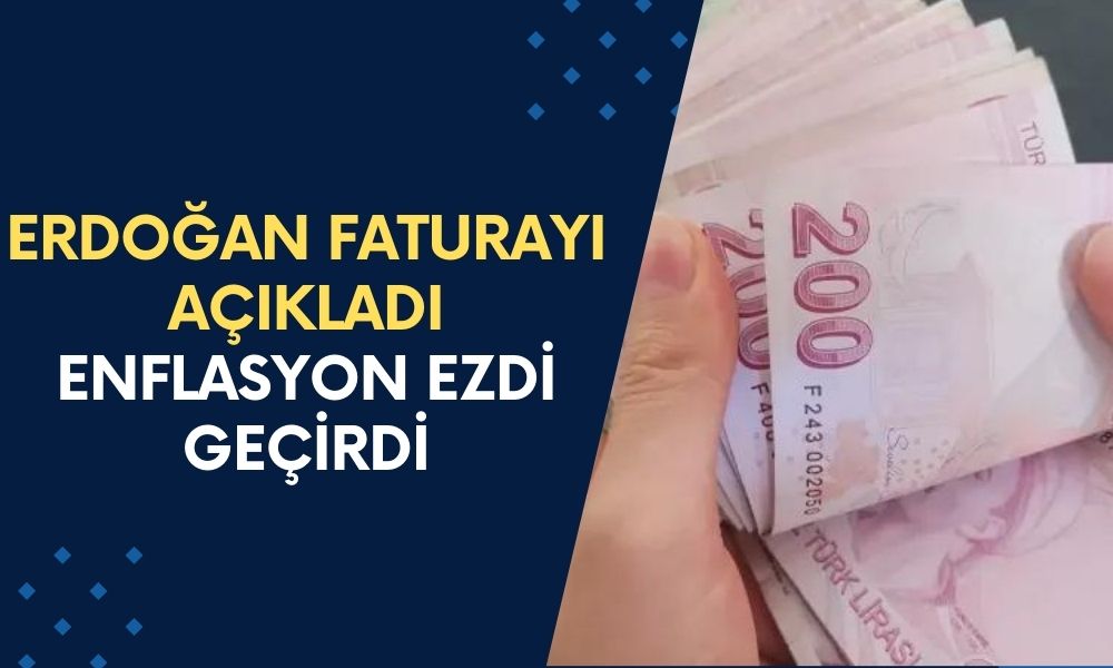 Erdoğan Kabarık Faturayı Açıkladı: Milletin Karnı Nasıl Doyacak? Maaşlar Nasıl Ödenecek?