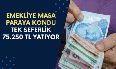 Emekliye Masa Paraya Kondu Alınması Bekleniyor! Tek Seferlik 75.250 TL Hesaplara Yatıyor