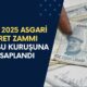 Ocak 2025 Asgari Ücret Zammı SICAK SICAK ÇIKTI! Yeni Zam Kuruşu Kuruşuna Hesaplandı