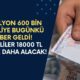 15 Milyon 600 Bin Emekliye Bugünkü Haber Geldi! Maaş Alan Emeklilere 18000 TL Ödeme Daha Alacak!