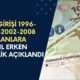 SGK Girişi 1996- 1999-2002-2008 Arası Olanlar Dikkat! 5 Yıl Erken Emeklilik Müjdesi Açıklandı