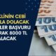 Emeklinin Cebi Parayla Dolacak! SSK Bağkur ve Emekli Sandığı Emeklisi Başvuru Yaparak 8000 TL Alacak! Sabah Açıklandı