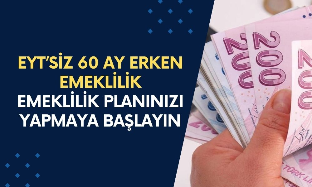 EYT Gerekmeden 60 Ay Erken Emeklilik! O Vatandaşlar Emeklilik Planını Yapmaya Başlasın