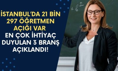 İstanbul İl Müdürlüğü Açıkladı: Bu Branşlarda Öğretmen Açığı Var!