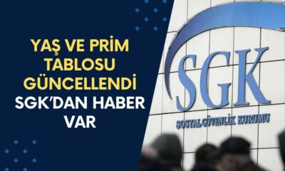 Yaş ve Prim Tablosu GÜNCELLENDİ! Erken Emeklilik Bekleyenlere SGK’dan Haber Var