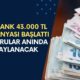 Halkbank 43.000 TL ödeme kampanyası başlattı! Başvuru yapmak için sıraya girin! Çünkü başvurular anında onaylanacak!