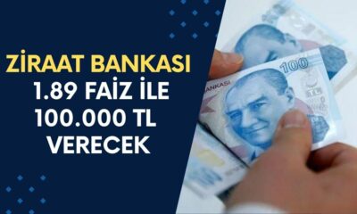 Sonunda Açıklandı! Ziraat Bankası 1.89 Faiz İle 100.000 TL Kredi Vereceğini Açıkladı