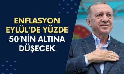 Enflasyon Eylül'de Yüzde 50’nin Altına Düşecek