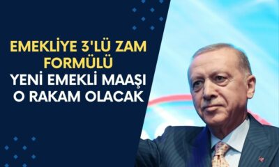 Emekliye 3'lü ZAM FORMÜLÜ! 2025’te Emekli Maaşları Bakın Ne Kadar Olacakmış?