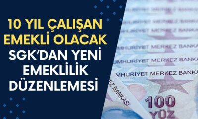 10 Yıl Çalışana SGK Emekli Ediyor! Yeni Emeklilik Sistemi Detayları Çıktı