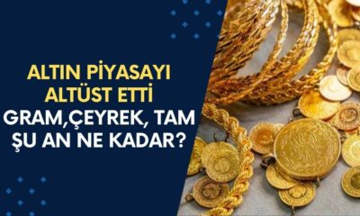 Altın Piyasası Fena Hareketlendi! Gram Altın Rekora Doymuyor! Gram, Çeyrek, Tam Ne Kadar?