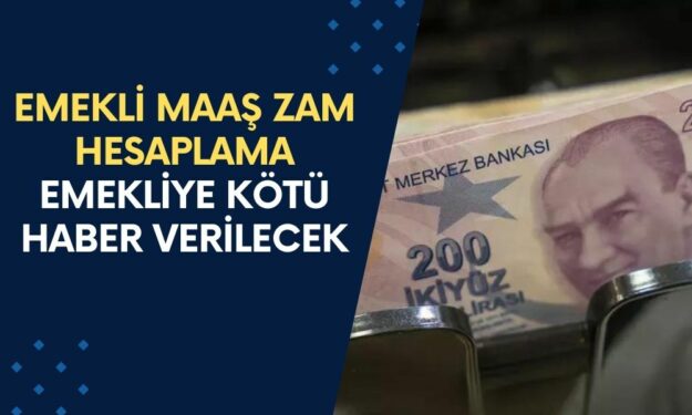 Emekli Ocak 2025 Maaş Zammı Hesabı! Milyonlarca Emekliye Kötü Haber Geldi!