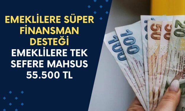 Denizbank'tan Emeklilere Süper Finansman Desteği Bugün Duyruldu! Emeklilere Tek Sefere Mahsus 55.500 TL Ödeme