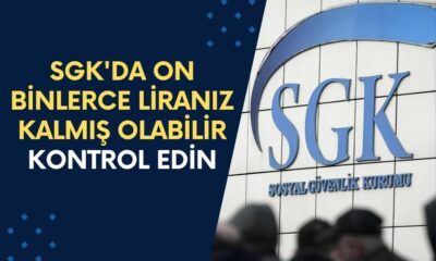 SGK'da ON BİNLERCE LİRANIZ kalmış olabilir! Dilekçesini getirene TOPLU PARA alacak!