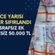 Gece yarısı faizleri sildi! Masrafsız ek ödemesiz 50.000 TL sıfır faizli kredi müjdelendi!