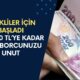 Emekliler İçin Başladı! 150.000 TL’ye Kadar Olan Banka Borçlarınızı Unutun! 2-3 Güne Ödeme Yapılacak!