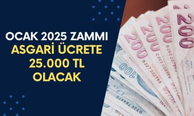 Asgari Ücrete 25.000 TL Hesabı! Yeni Yılda Yüzde 40 ve Refah Payıyla Maaşlar Yükselecek! 5 Aylık Enflasyonla...