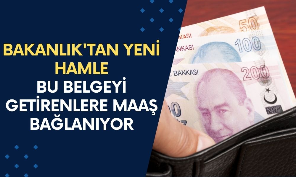 Bakanlık'tan Yeni Hamle! Bu Belgeyi Getirenlere Maaş Bağlanıyor: Gelir Şartı da Yok