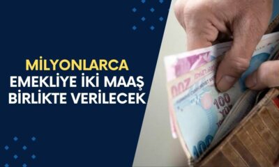 Milyonlarca Emekliye İki Maaş Birlikte Verilecek! Çifte Maaş Dönemi Pazartesi Günü Başlıyor