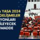 TORBA YASA 2024 SON GELİŞMELER! 3600 Ek Gösterge, Bağkur 7200, Kademeli Emeklilik ve Dahası: 2. Torba Yasa Maddeleri Neler?