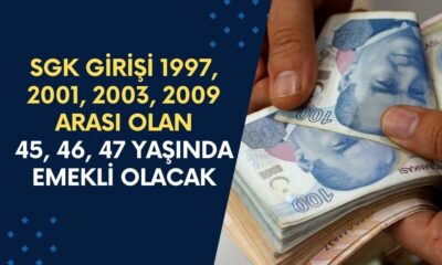 SGK Girişi 1997, 2001, 2003, 2009 Arası Olan 45, 46, 47 Yaşında EYT’siz Emeklilik!