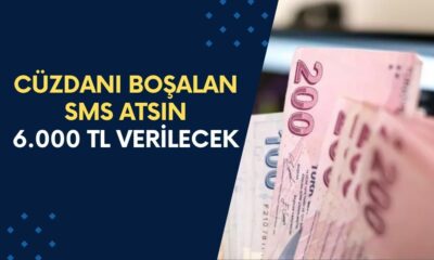 Cüzdanı boşalan telefonunu eline alsın! Kimlik numarasını SMS atana 6.000 TL ek ödeme!