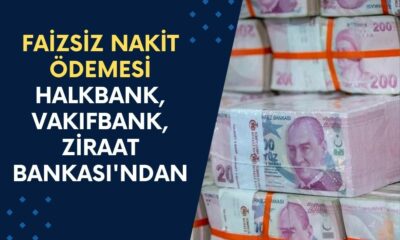 Faizsiz Nakit Ödemesi Başladı! Halkbank, Vakıfbank, Ziraat Bankası'ndan Emekliye Sıfır Faiz!